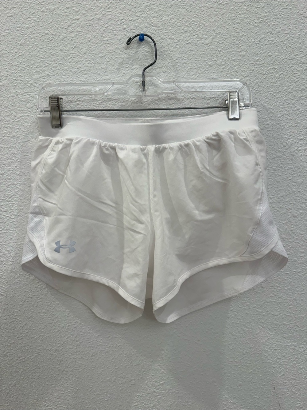 Under Armour White Women's Athletic Running Shorts